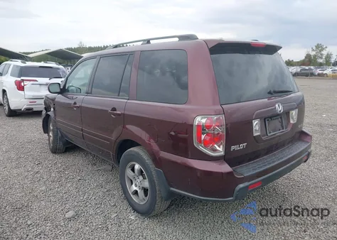 2007 Honda Pilot Ex-L z USA, uszkodzony, nr VIN 2HKYF18687H509704